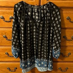 Style & co. Peasant Blouse